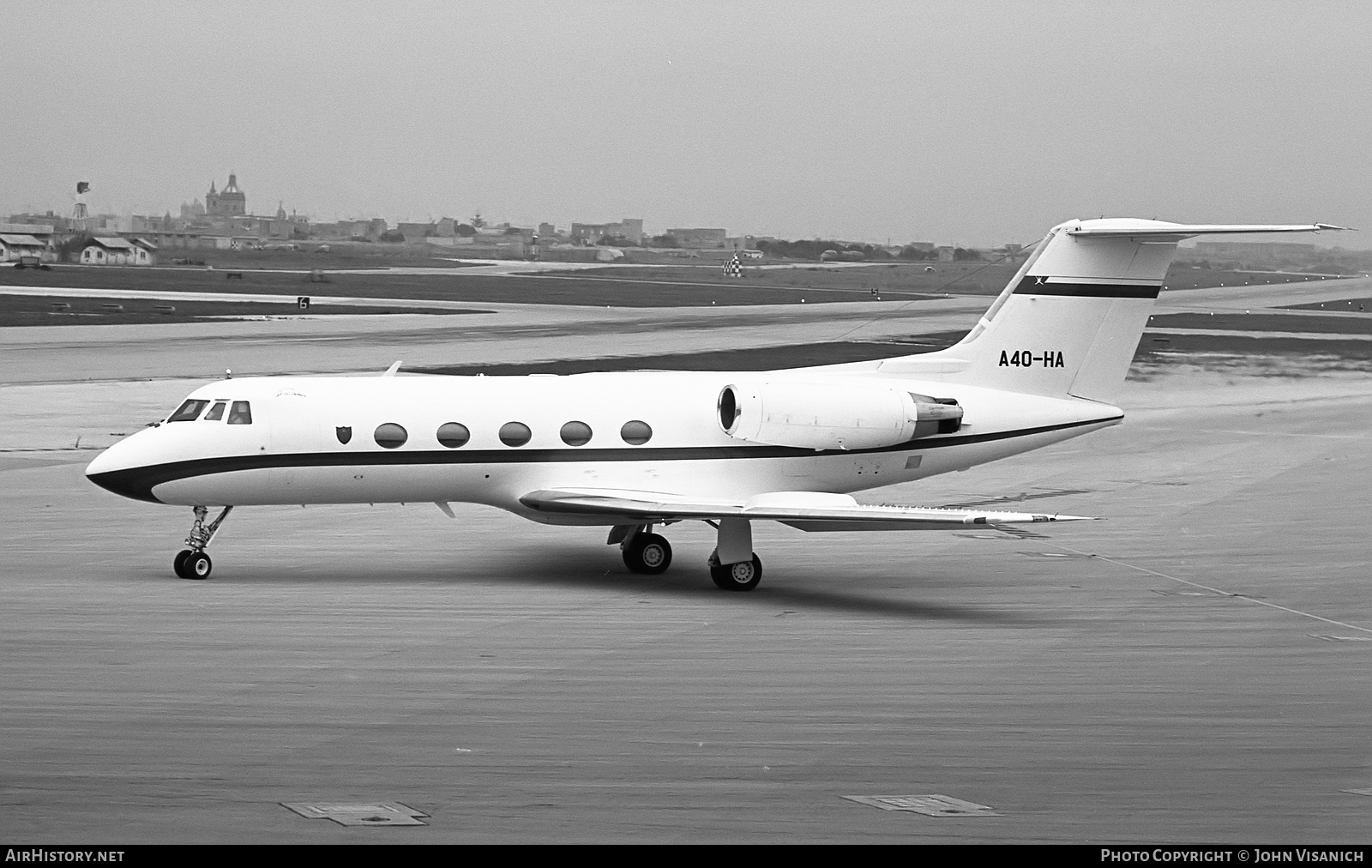 Aircraft Photo of A4O-HA | Grumman American G-1159 Gulfstream II | AirHistory.net #456944