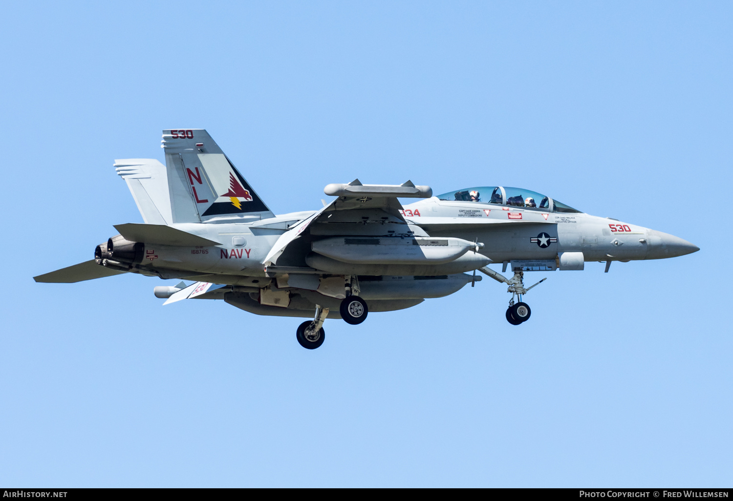 Aircraft Photo of 168765 | Boeing EA-18G Growler | USA - Navy | AirHistory.net #456959
