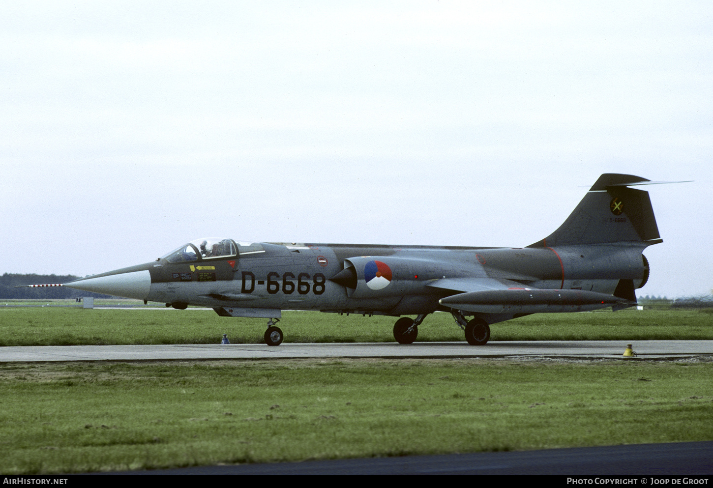 Aircraft Photo of D-6668 | Lockheed F-104G Starfighter | Netherlands - Air Force | AirHistory.net #456960