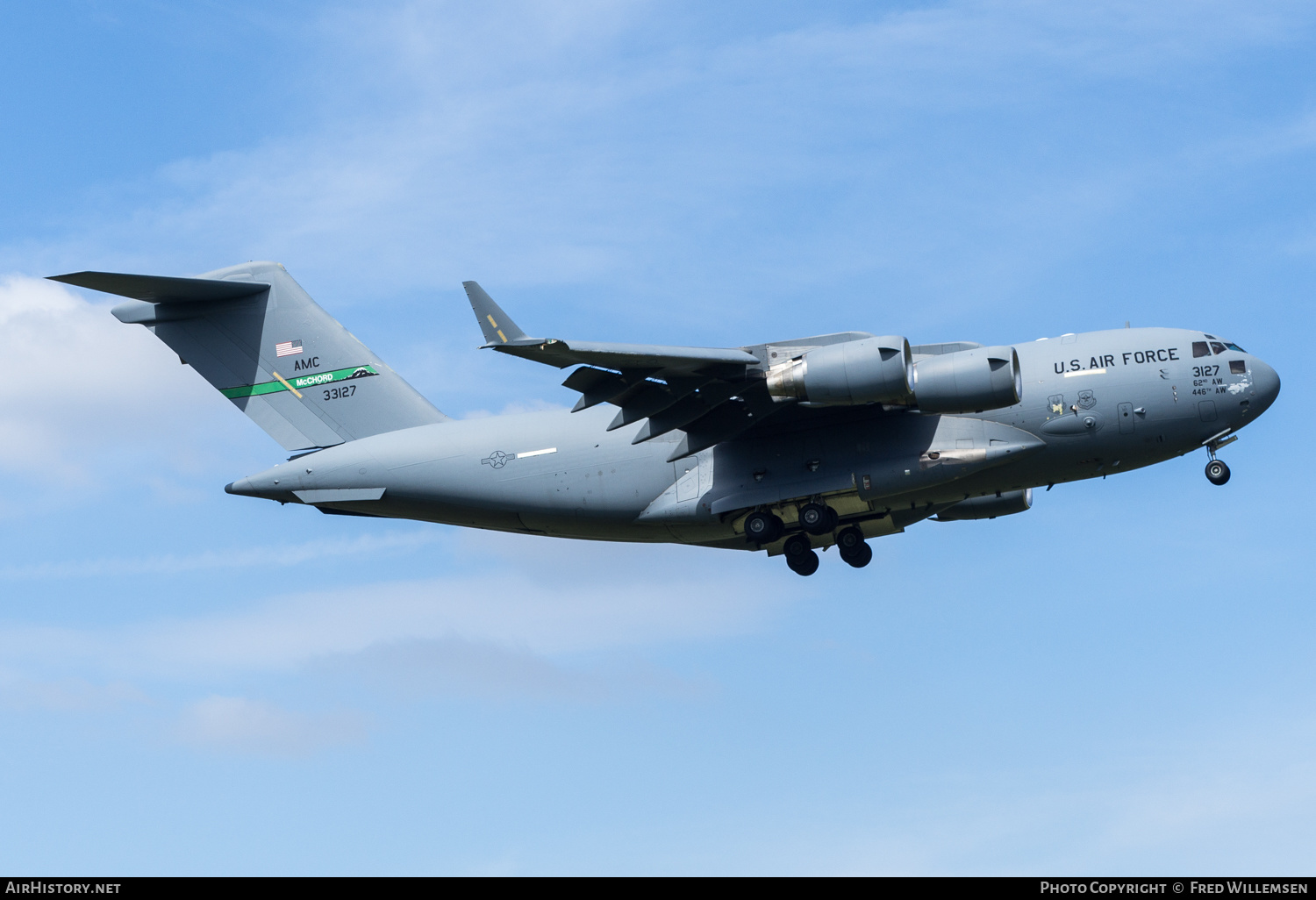 Aircraft Photo of 03-3127 / 33127 | Boeing C-17A Globemaster III | USA - Air Force | AirHistory.net #456964