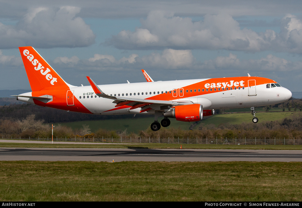 Aircraft Photo of G-EZOF | Airbus A320-214 | EasyJet | AirHistory.net #456965