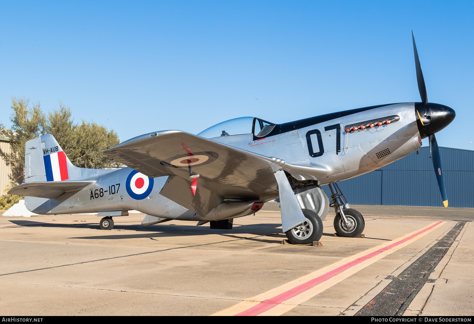 Aircraft Photo of VH-AUB / A68-107 | Commonwealth CA-18 Mustang 21 (P-51D) | Australia - Air Force | AirHistory.net #456988