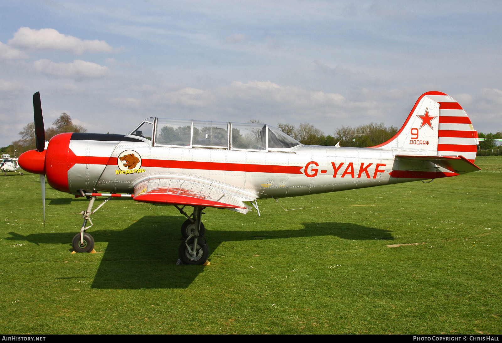 Aircraft Photo of G-YAKF | Yakovlev Yak-52 | Soviet Union - DOSAAF | AirHistory.net #457023