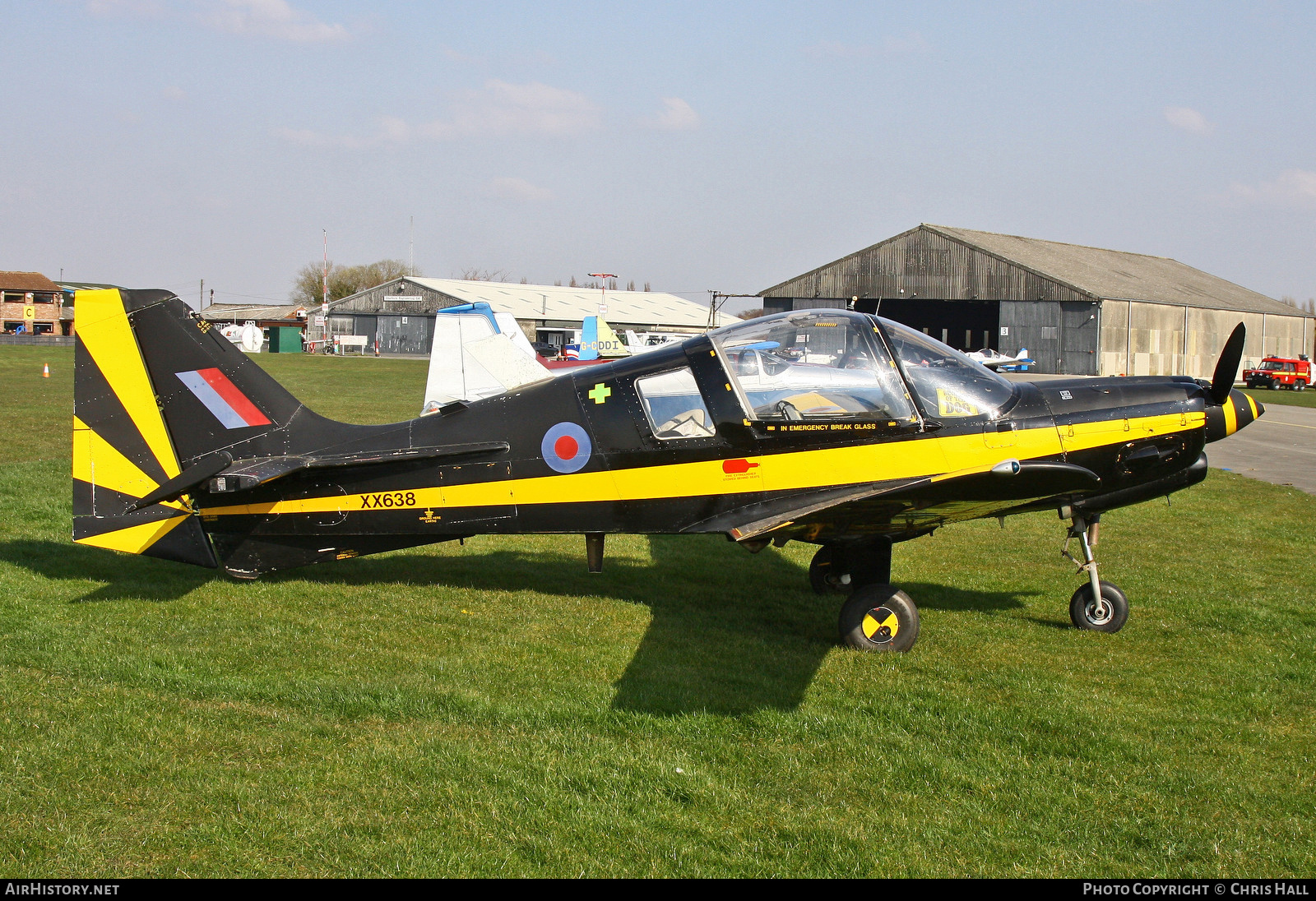 Aircraft Photo of G-DOGG / XX638 | Scottish Aviation Bulldog 120/121 | UK - Air Force | AirHistory.net #457027