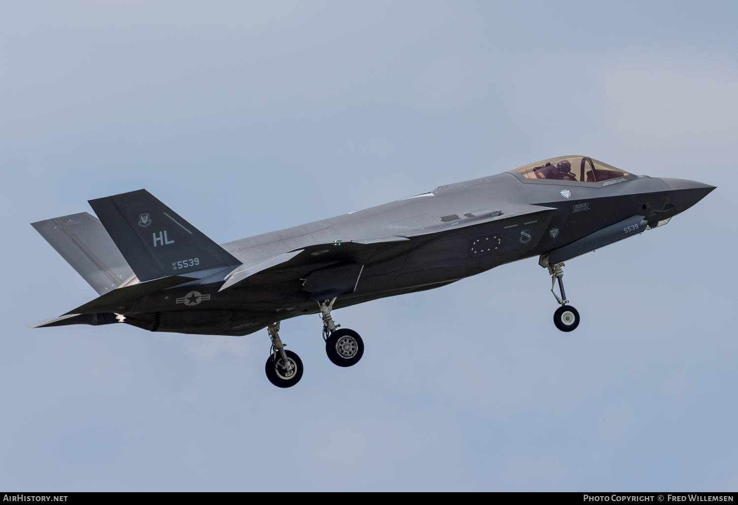 Aircraft Photo of 19-5539 | Lockheed Martin F-35A Lightning II | USA - Air Force | AirHistory.net #457046