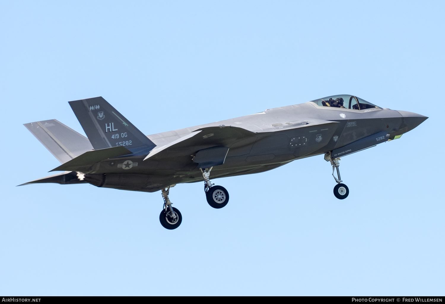 Aircraft Photo of 17-5282 / AF17-5282 | Lockheed Martin F-35A Lightning II | USA - Air Force | AirHistory.net #457052