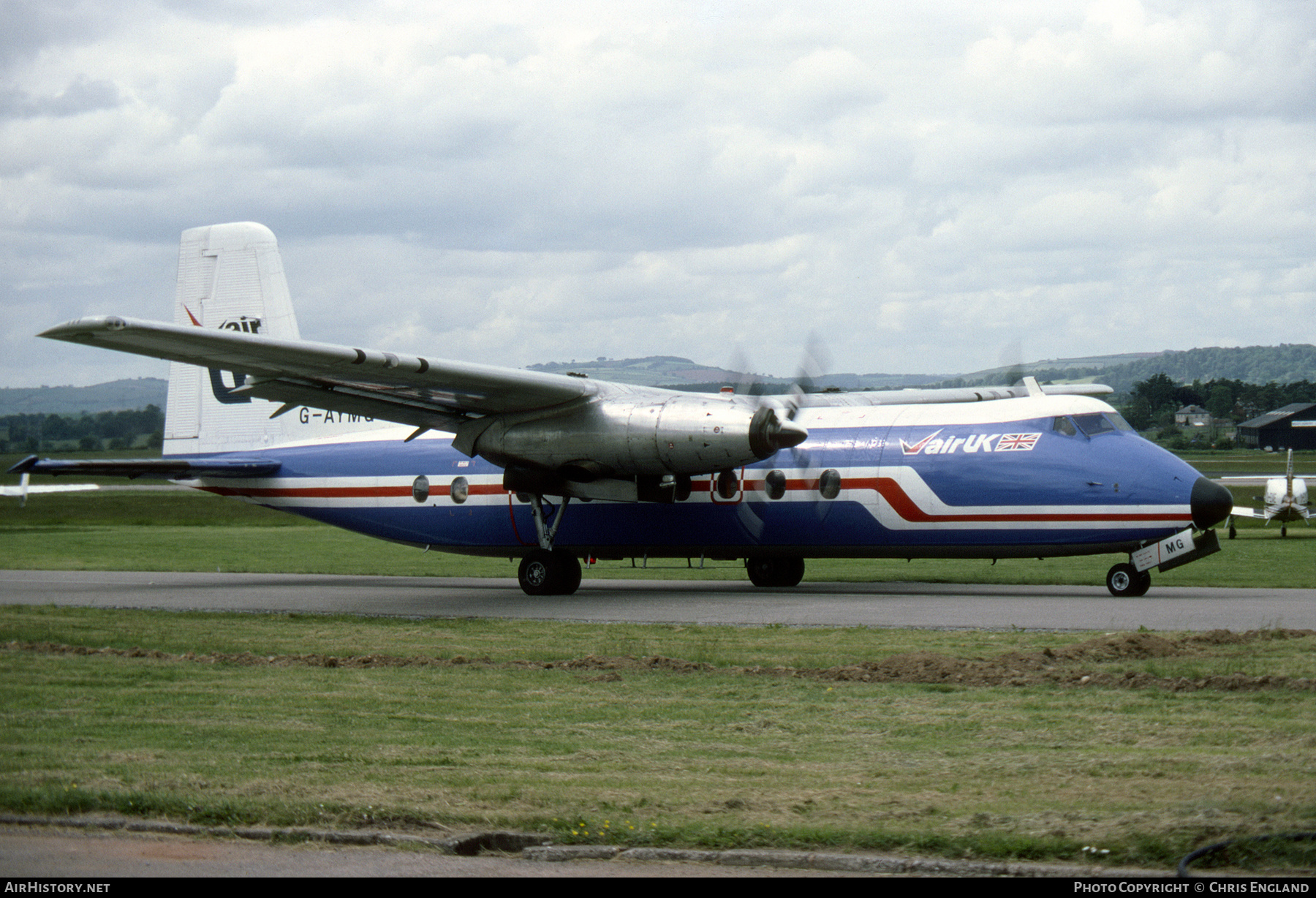 Aircraft Photo of G-AYMG | Handley Page HPR-7 Herald 213 | Air UK | AirHistory.net #457057