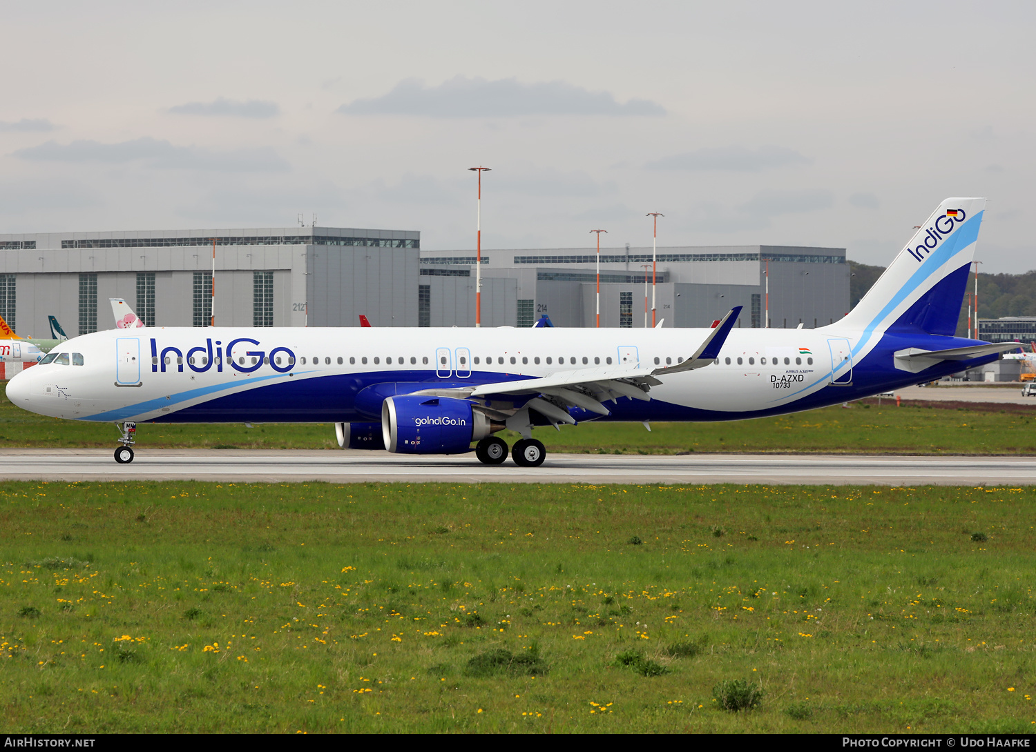 Aircraft Photo of D-AZXD / VT-IMM | Airbus A321-251NX | IndiGo | AirHistory.net #457066