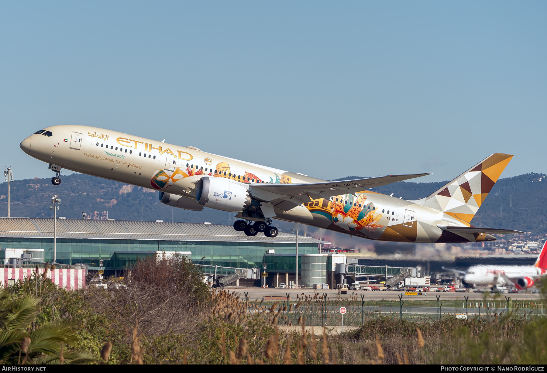 Aircraft Photo of A6-BLH | Boeing 787-9 Dreamliner | Etihad Airways | AirHistory.net #457091