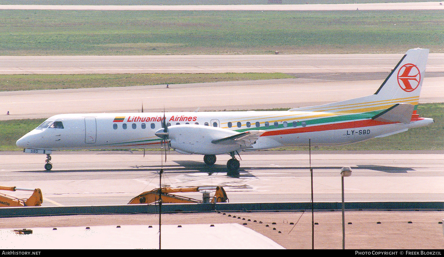 Aircraft Photo of LY-SBD | Saab 2000 | Lithuanian Airlines | AirHistory.net #457097