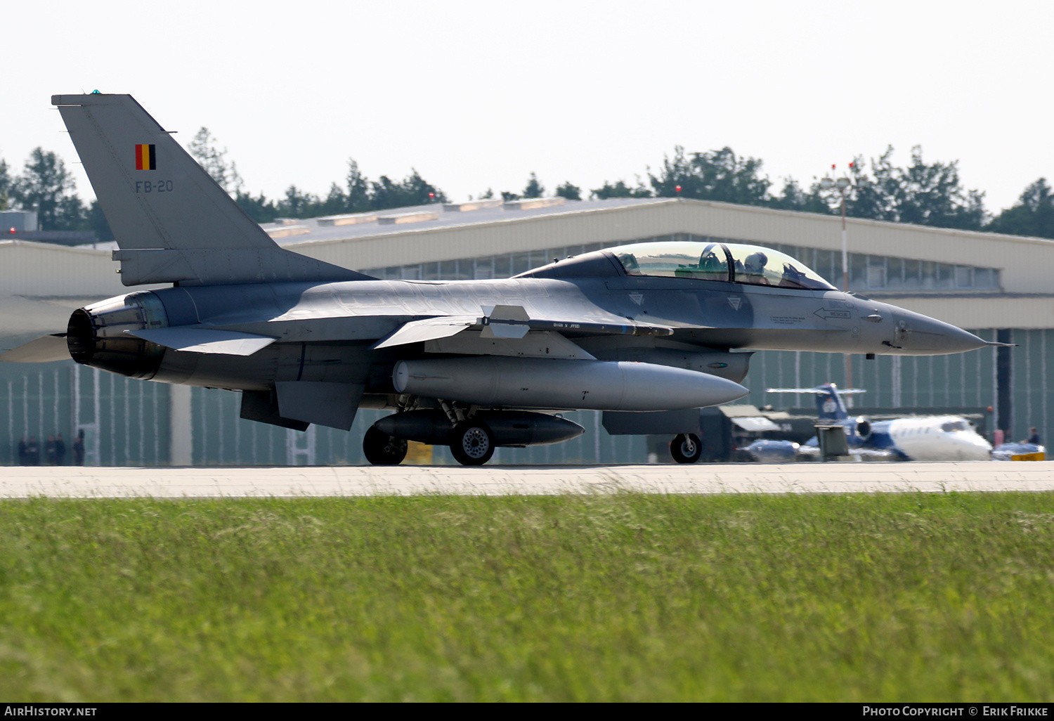 Aircraft Photo of FB-20 | General Dynamics F-16BM Fighting Falcon | Belgium - Air Force | AirHistory.net #457099