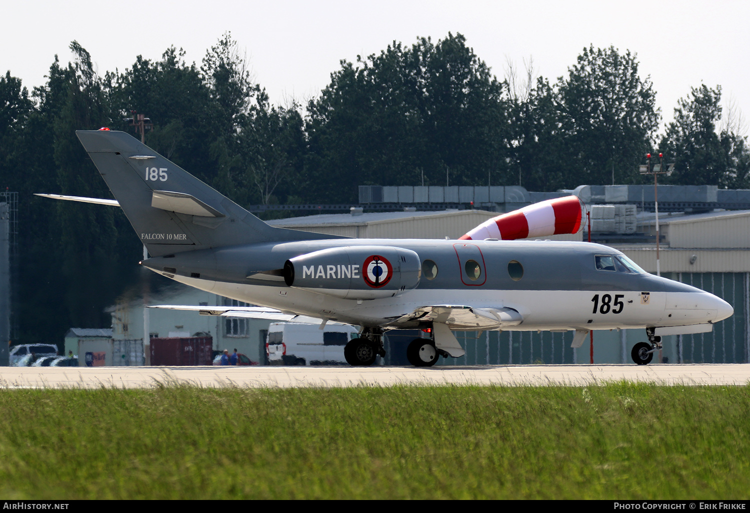 Aircraft Photo of 185 | Dassault Falcon 10MER | France - Navy | AirHistory.net #457100