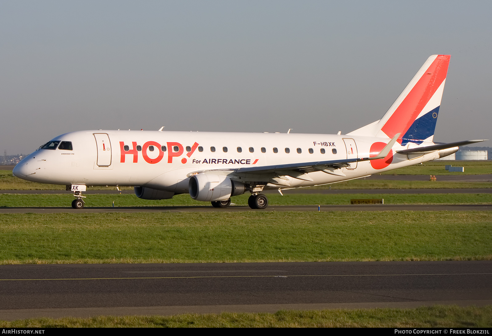 Aircraft Photo of F-HBXK | Embraer 170LR (ERJ-170-100LR) | Hop! | AirHistory.net #457124