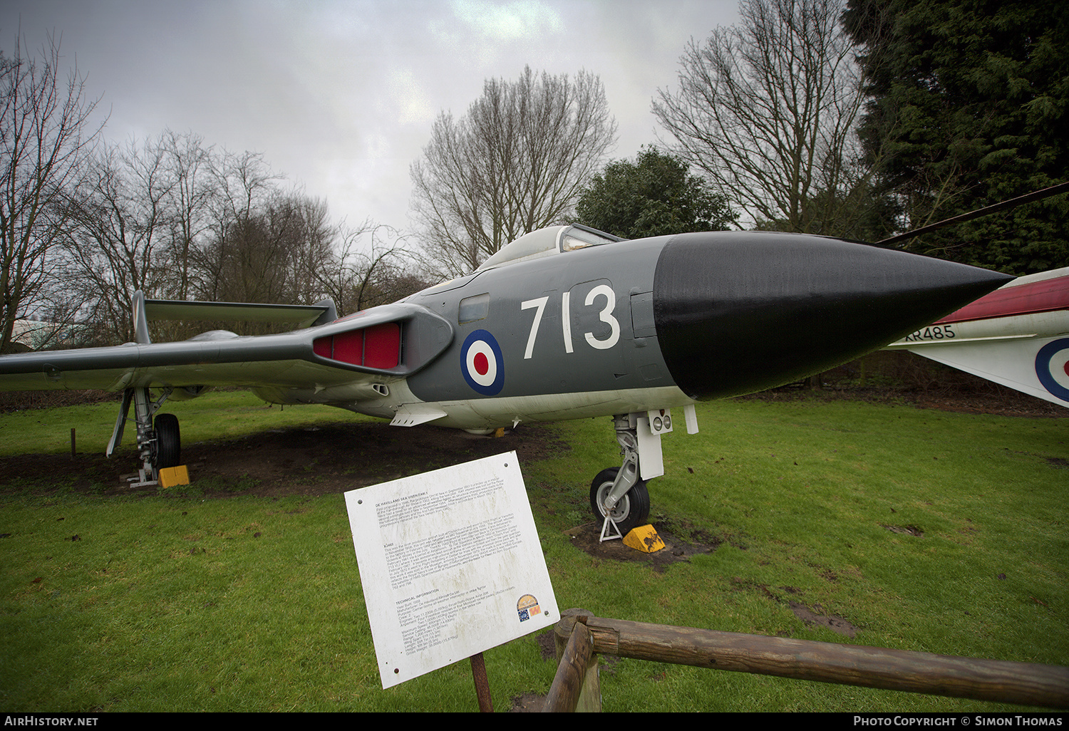 Aircraft Photo of XJ482 | De Havilland D.H. 110 Sea Vixen FAW1 | UK - Navy | AirHistory.net #457125