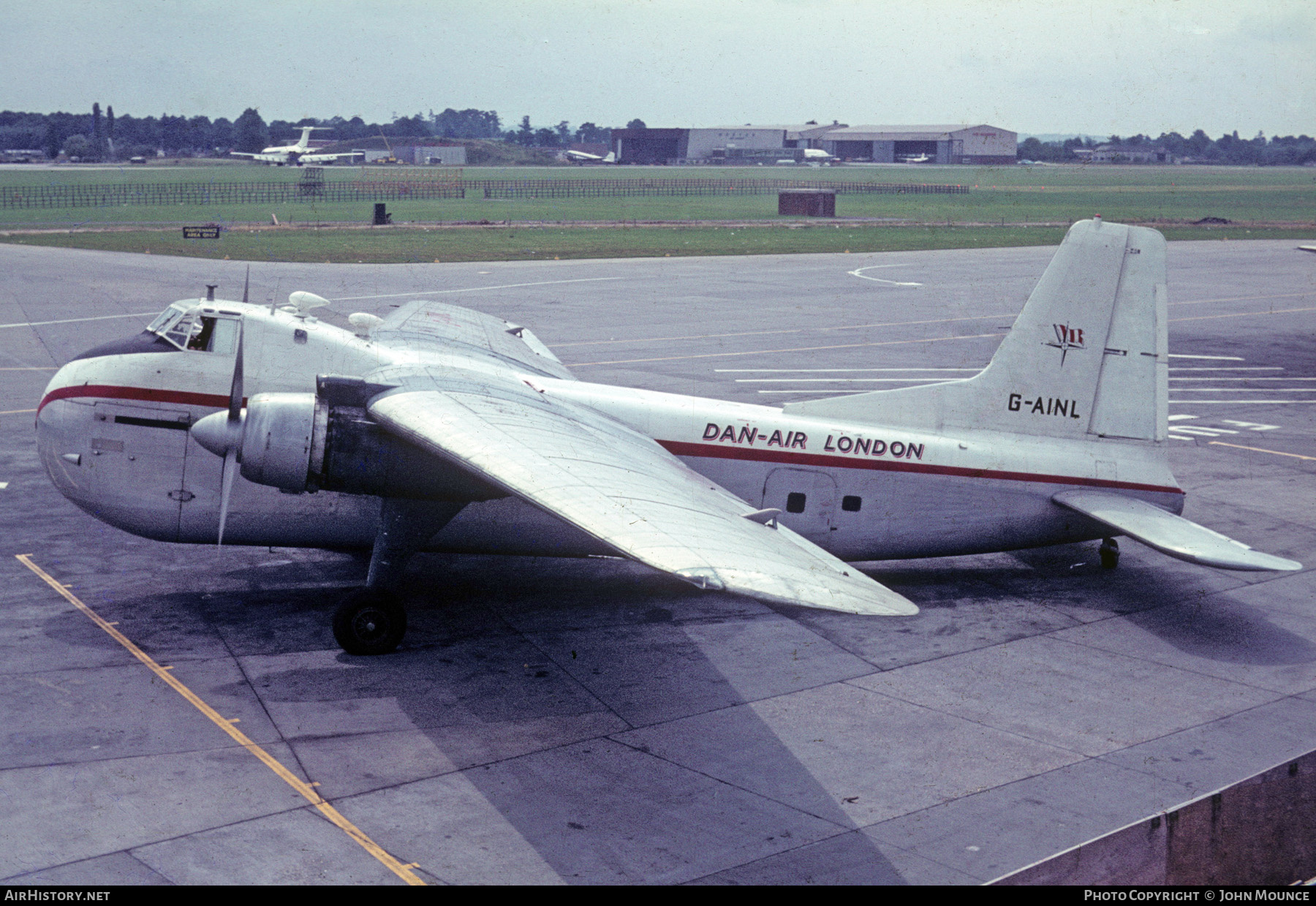 Aircraft Photo of G-AINL | Bristol 170 Freighter Mk31E | Dan-Air London | AirHistory.net #457126