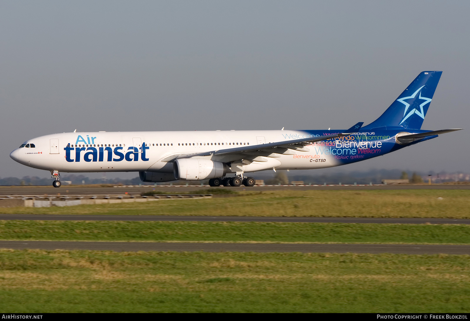 Aircraft Photo of C-GTSD | Airbus A330-343E | Air Transat | AirHistory.net #457128