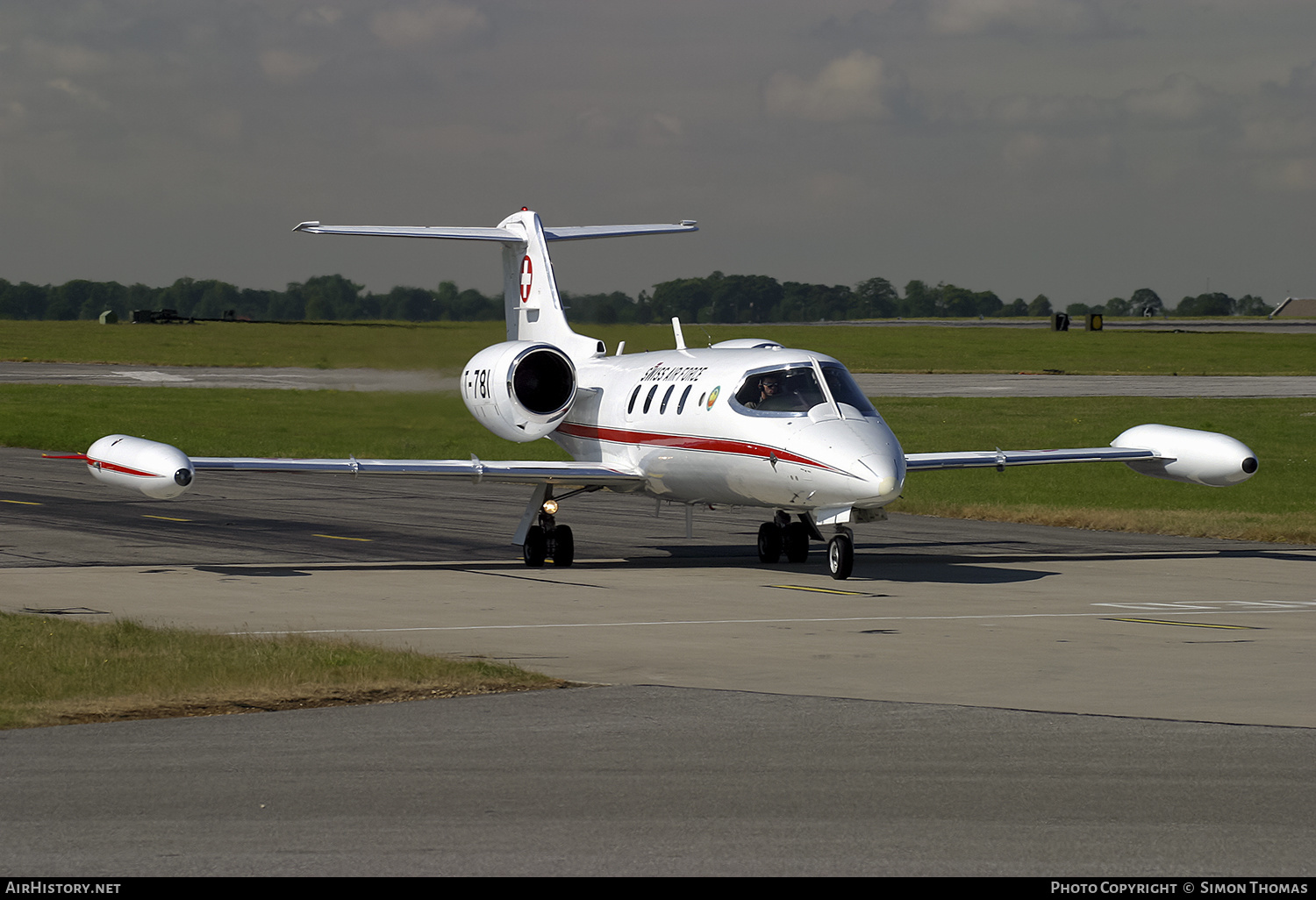 Aircraft Photo of T-781 | Gates Learjet 35A | Switzerland - Air Force | AirHistory.net #457132