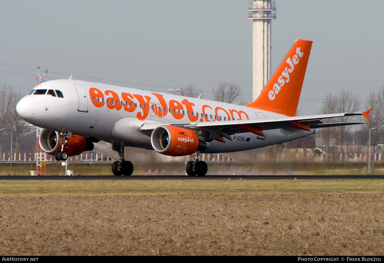 Aircraft Photo of G-EZGL | Airbus A319-111 | EasyJet | AirHistory.net #457136