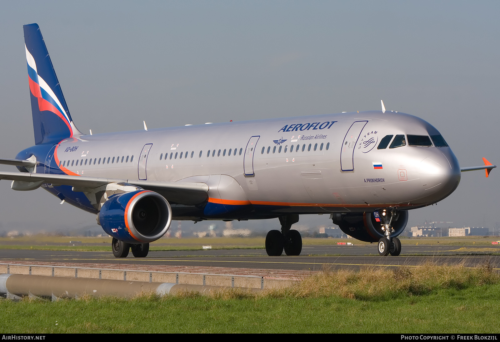 Aircraft Photo of VQ-BOH | Airbus A321-211 | Aeroflot - Russian Airlines | AirHistory.net #457144