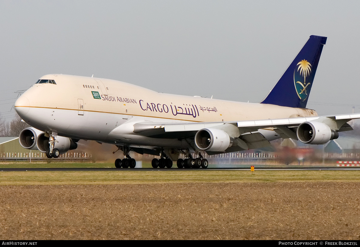 Aircraft Photo of TF-AMP | Boeing 747-481(BCF) | Saudi Arabian Airlines Cargo | AirHistory.net #457146