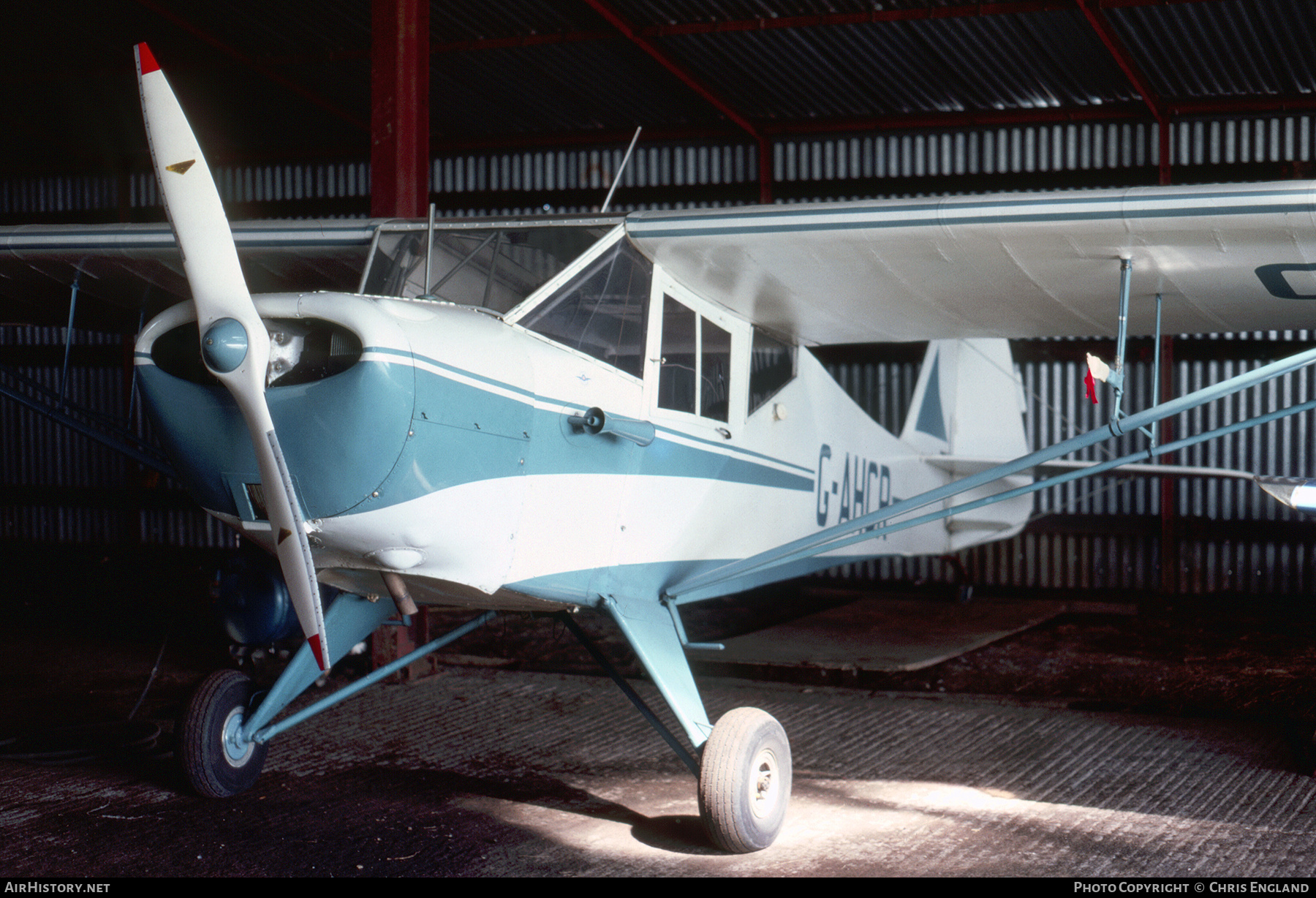 Aircraft Photo of G-AHCR | Taylorcraft D/1 Auster Mk1/Gould Special | AirHistory.net #457155