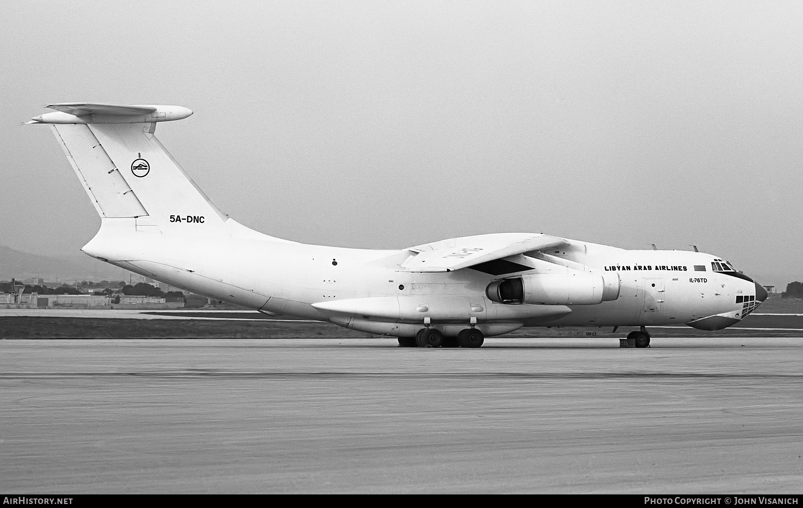 Aircraft Photo of 5A-DNC | Ilyushin Il-76TD | Libyan Arab Airlines | AirHistory.net #457165