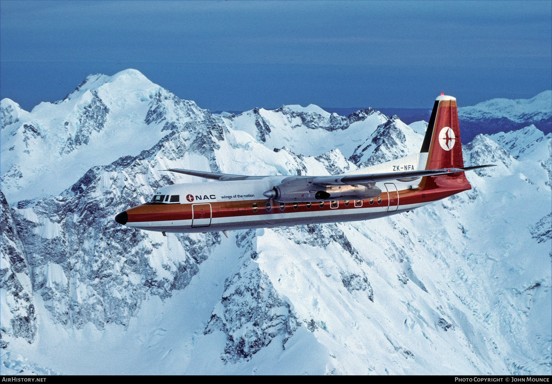 Aircraft Photo of ZK-NFA | Fokker F27-500F Friendship | New Zealand National Airways Corporation - NAC | AirHistory.net #457172