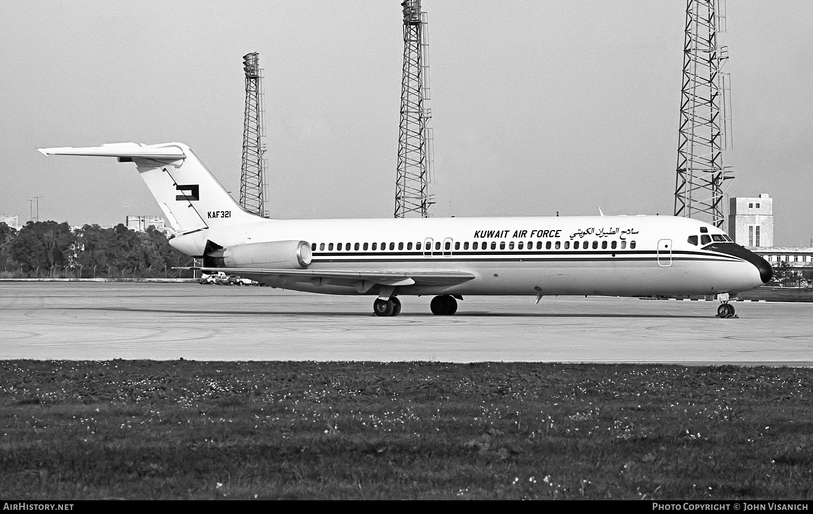 Aircraft Photo of KAF321 | McDonnell Douglas DC-9-32CF | Kuwait - Air Force | AirHistory.net #457180