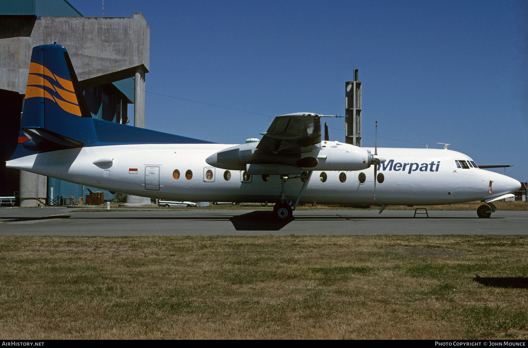 Aircraft Photo of ZK-NFA | Fokker F27-500F Friendship | Merpati Nusantara Airlines | AirHistory.net #457182