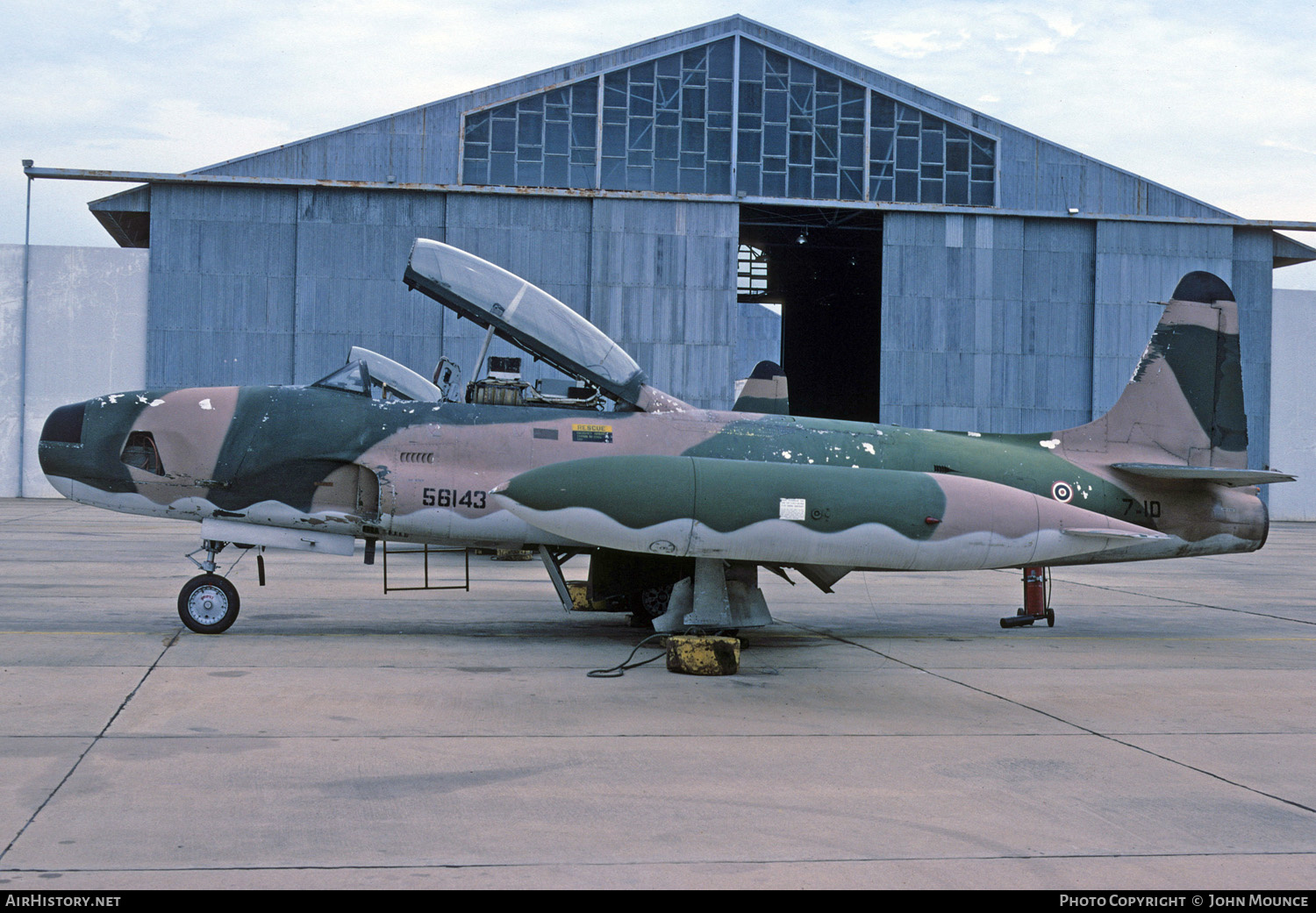 Aircraft Photo of B.TF11-7.10 / 56143 | Lockheed RT-33A | Thailand - Air Force | AirHistory.net #457192