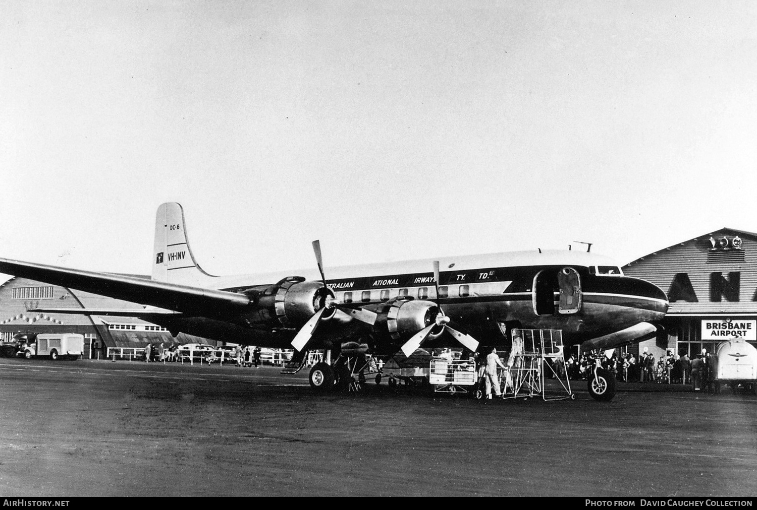 Aircraft Photo of VH-INV | Douglas DC-6 | Australian National Airways - ANA | AirHistory.net #457197