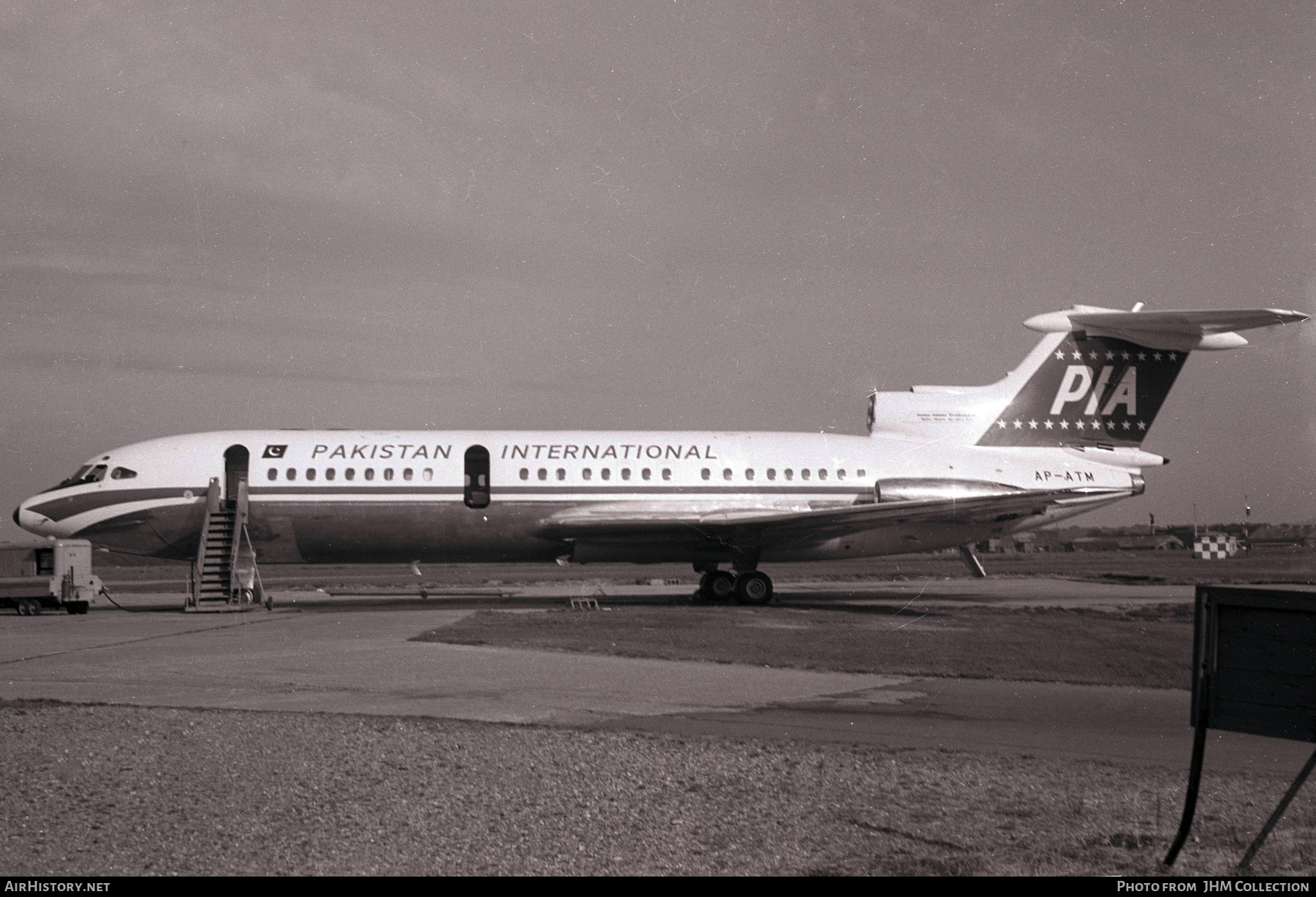 Aircraft Photo of AP-ATM | Hawker Siddeley HS-121 Trident 1E | Pakistan International Airlines - PIA | AirHistory.net #457206