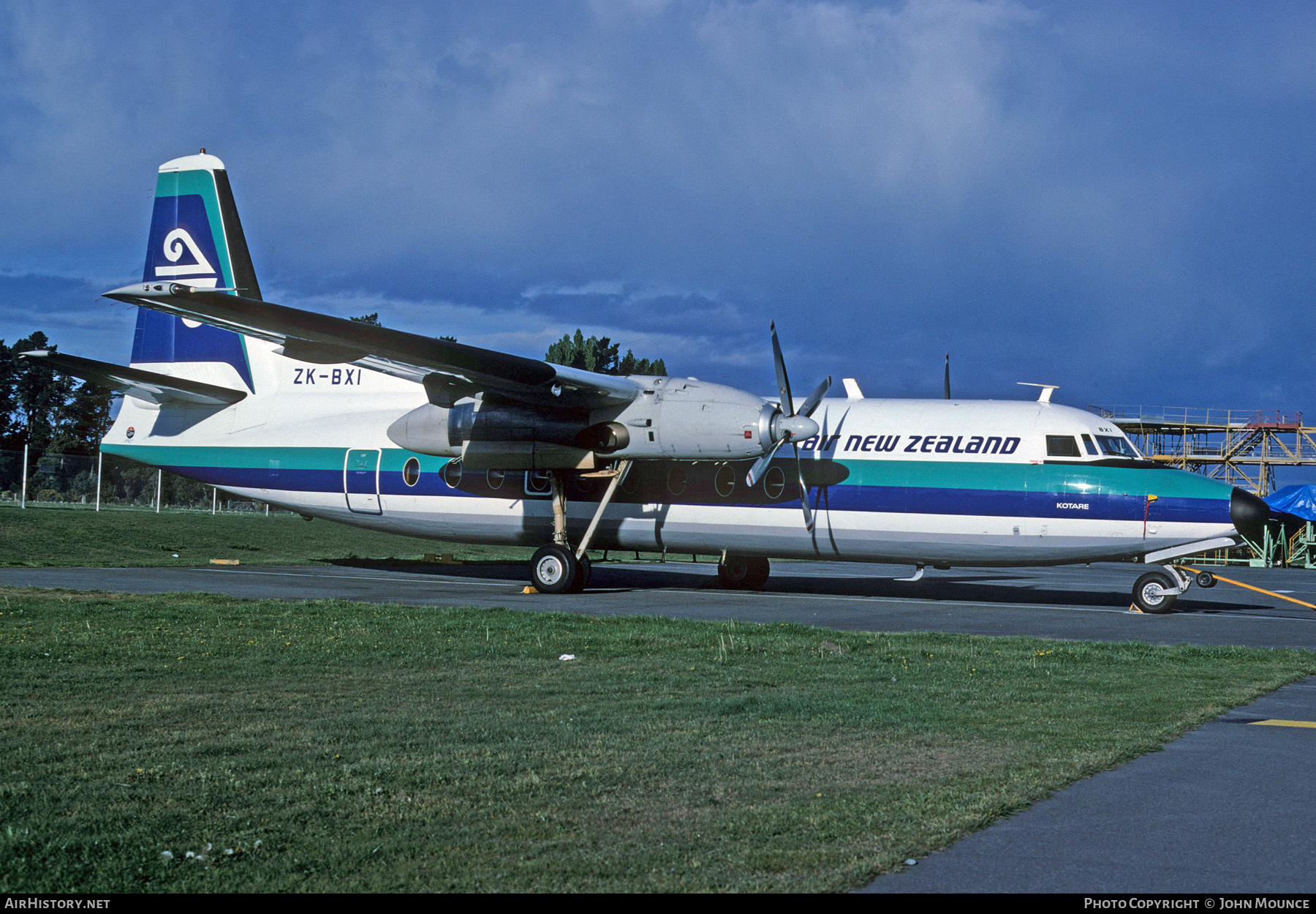 Aircraft Photo of ZK-BXI | Fokker F27-100 Friendship | Air New Zealand | AirHistory.net #457208
