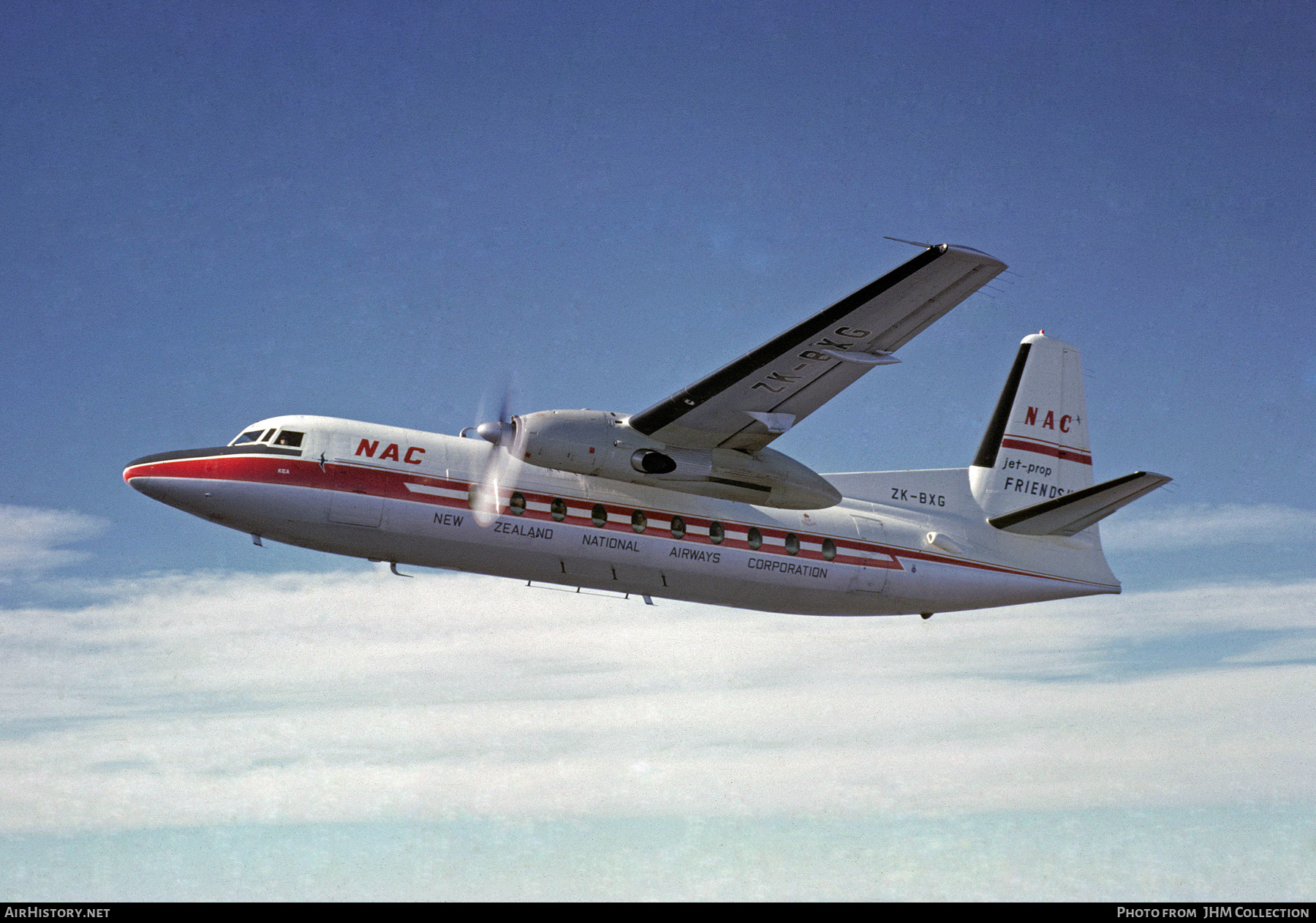 Aircraft Photo of ZK-BXG | Fokker F27-100 Friendship | New Zealand National Airways Corporation - NAC | AirHistory.net #457209