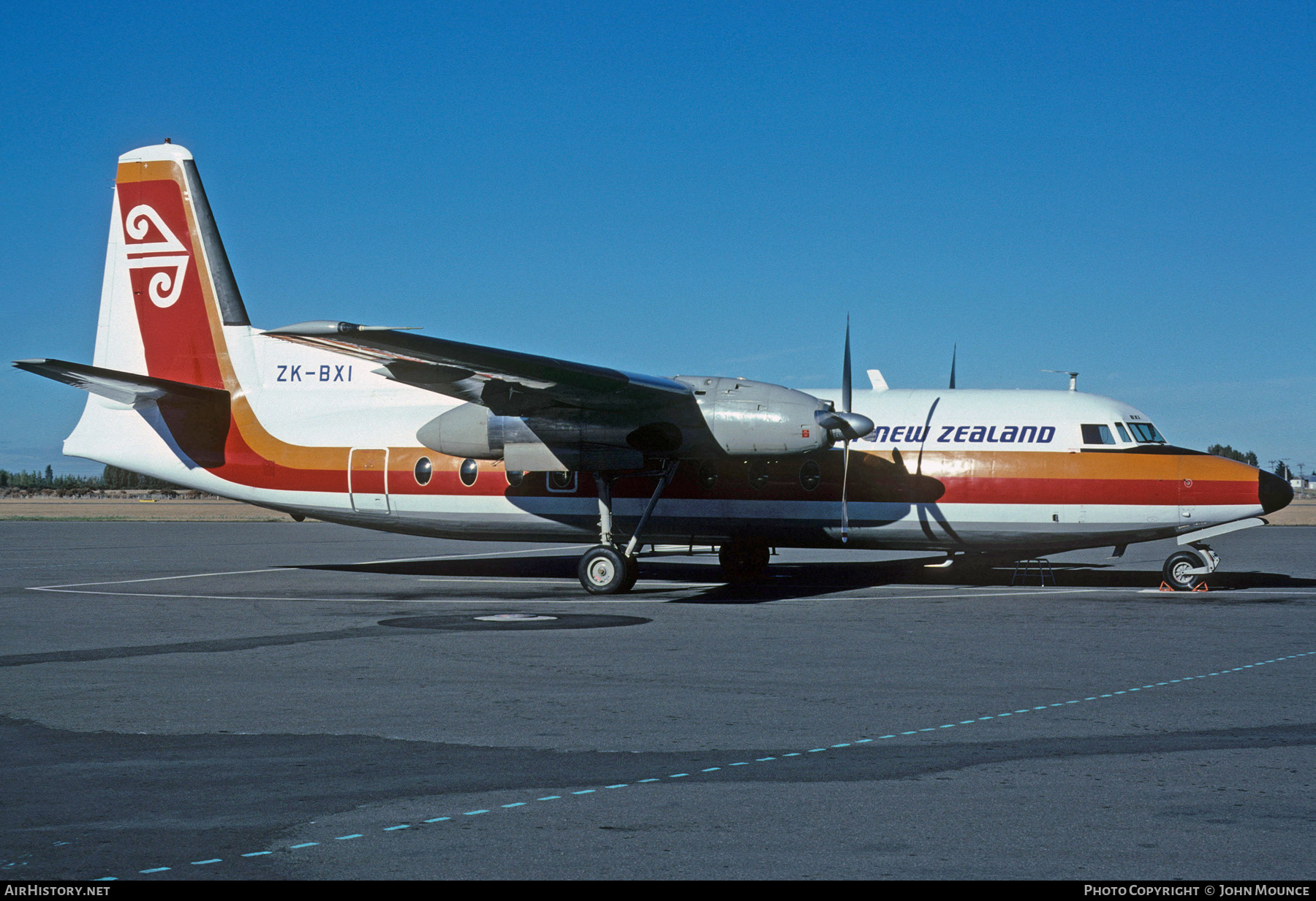 Aircraft Photo of ZK-BXI | Fokker F27-100 Friendship | Air New Zealand | AirHistory.net #457216