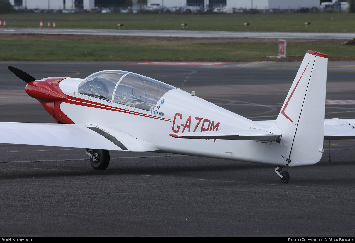 Aircraft Photo of G-AZRM | Fournier RF-5 | AirHistory.net #457230