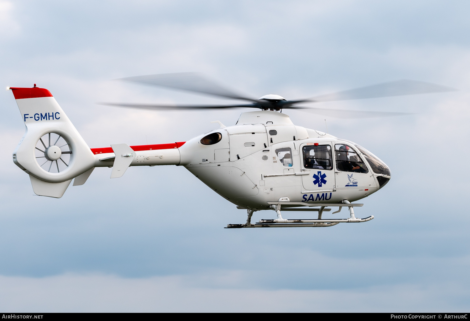 Aircraft Photo of F-GMHC | Eurocopter EC-135T-1 | SAMU - Service d'Aide Médicale Urgente | AirHistory.net #457252