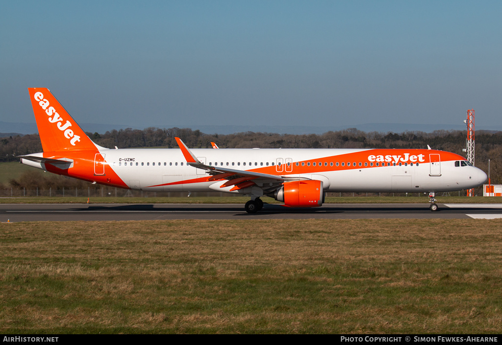 Aircraft Photo of G-UZMC | Airbus A321-251NX | EasyJet | AirHistory.net #457260