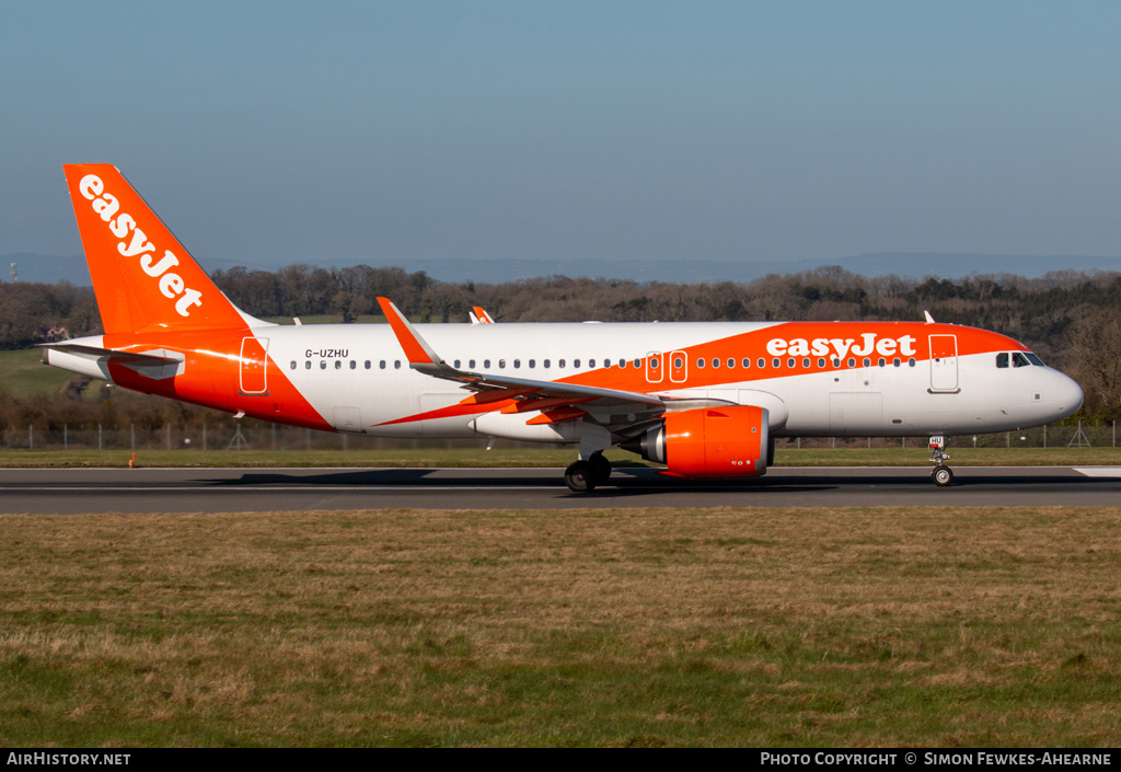 Aircraft Photo of G-UZHU | Airbus A320-251N | EasyJet | AirHistory.net #457268