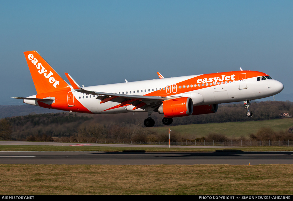Aircraft Photo of G-UZHH | Airbus A320-251N | EasyJet | AirHistory.net #457269