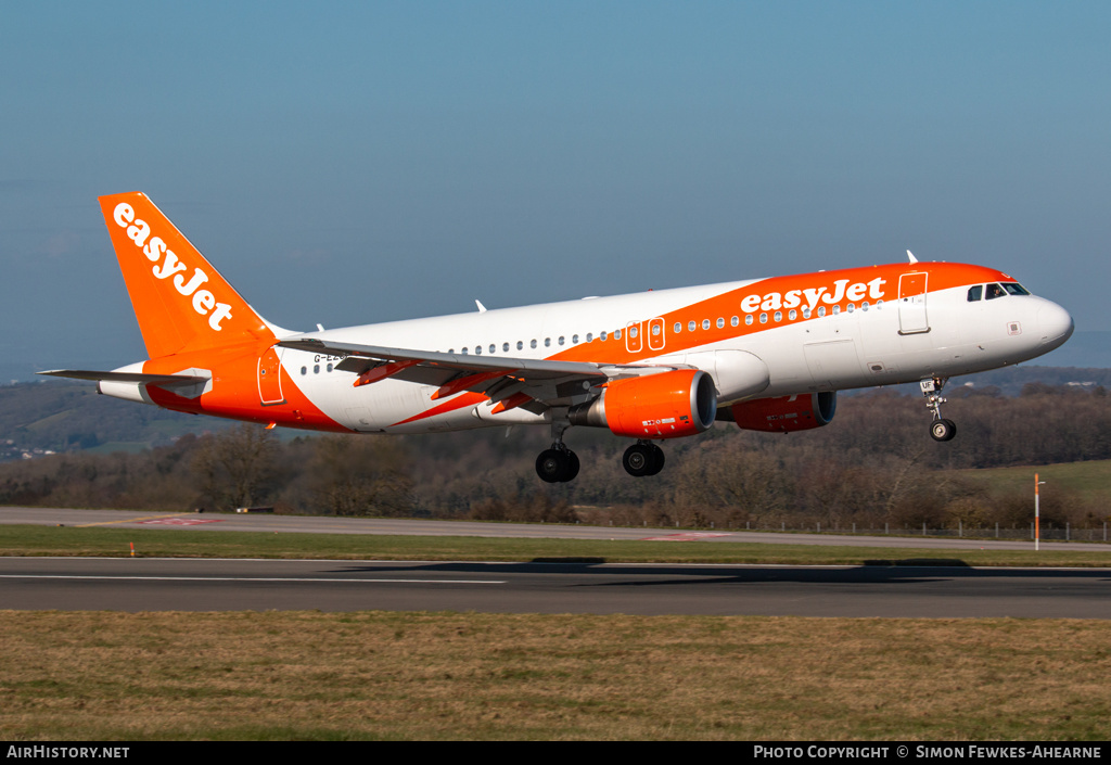 Aircraft Photo of G-EZUF | Airbus A320-214 | EasyJet | AirHistory.net #457276