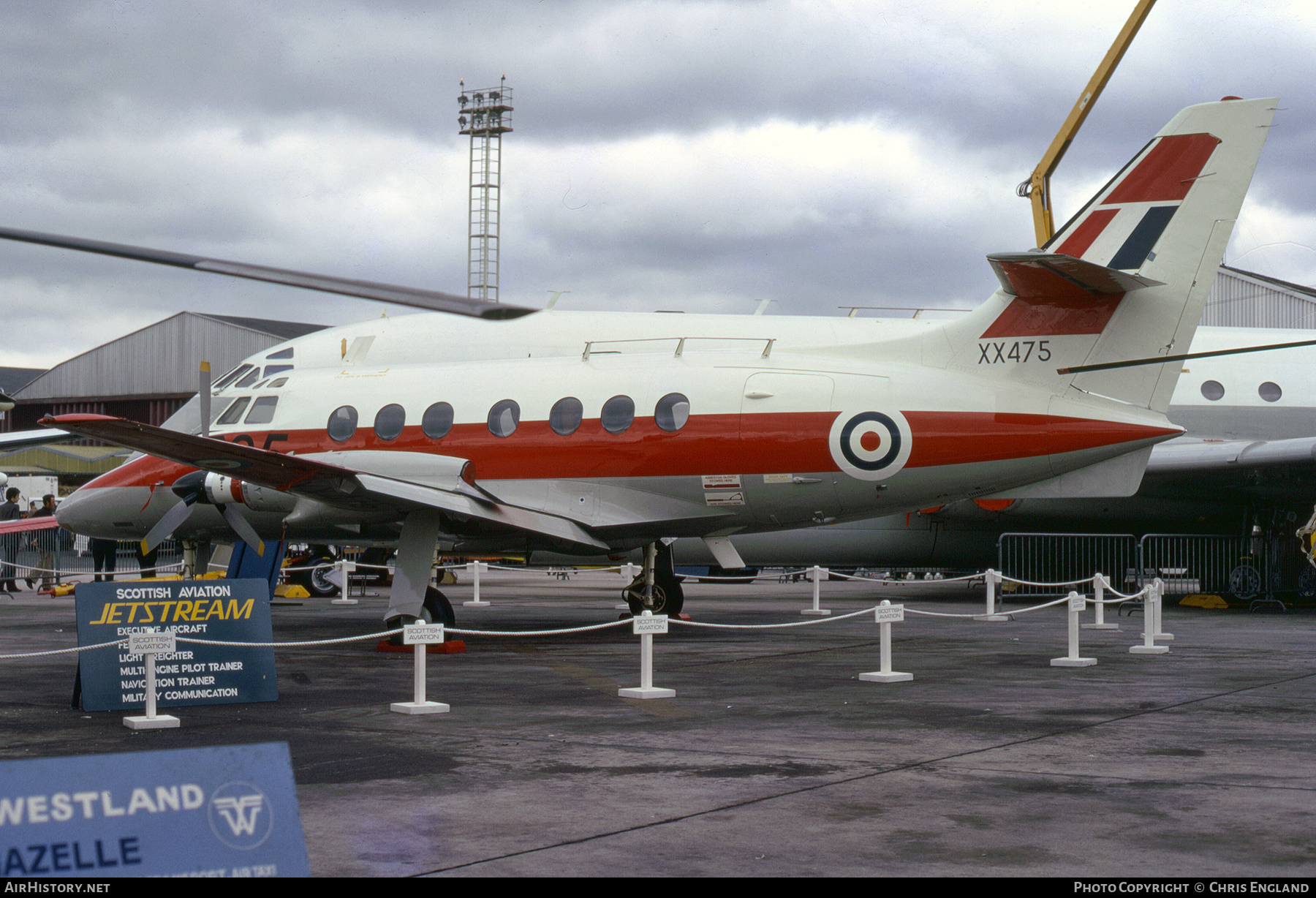 Aircraft Photo of XX475 | Scottish Aviation HP-137 Jetstream T1 | UK - Air Force | AirHistory.net #457306