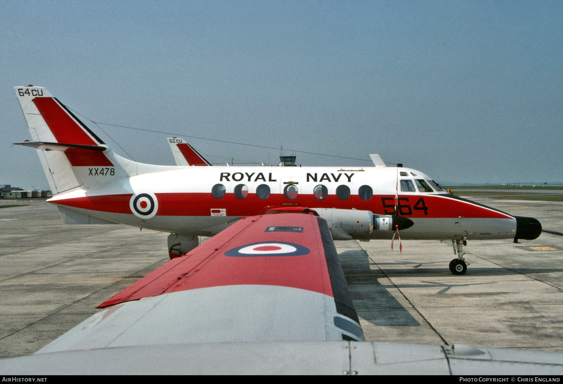 Aircraft Photo of XX478 | Scottish Aviation HP-137 Jetstream T2 | UK - Navy | AirHistory.net #457343