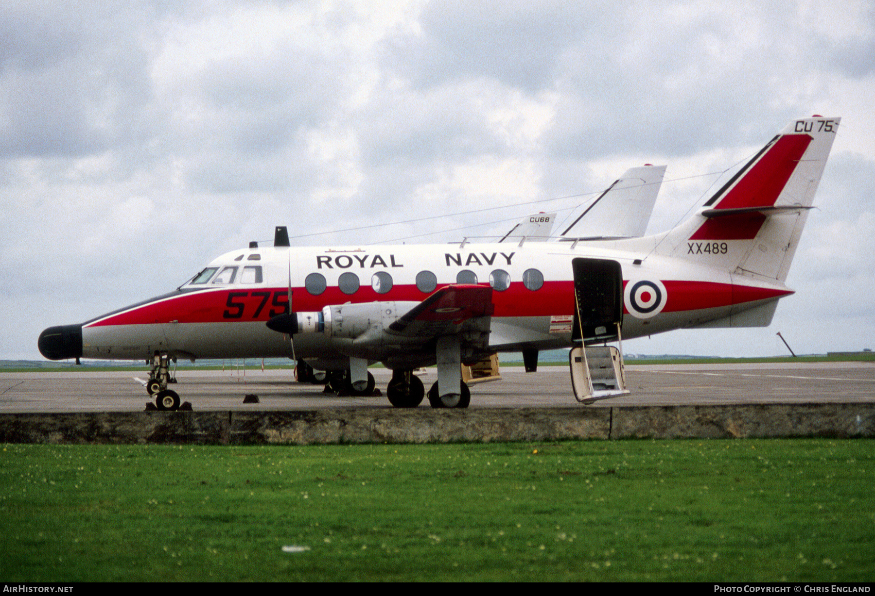 Aircraft Photo of XX489 | Scottish Aviation HP-137 Jetstream T2 | UK - Navy | AirHistory.net #457344