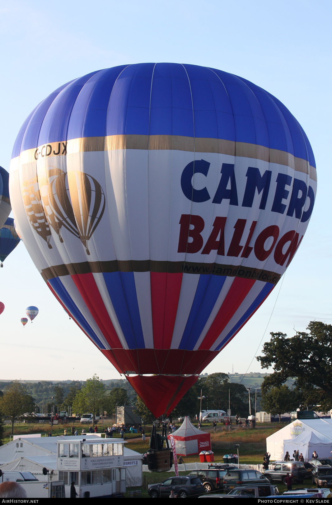 Aircraft Photo of G-CDJX | Cameron N-56 | Cameron Balloons | AirHistory.net #457347