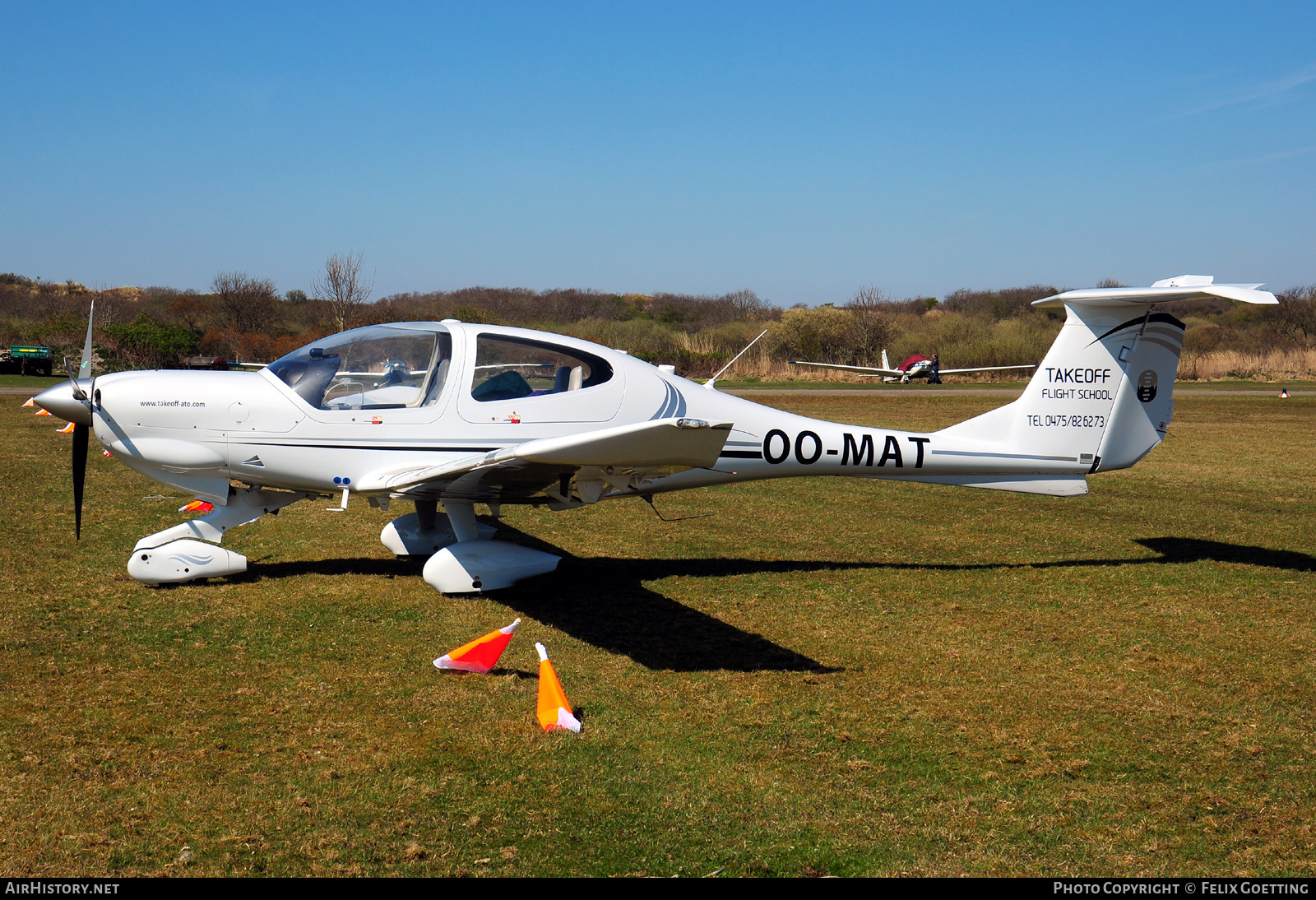 Aircraft Photo of OO-MAT | Diamond DA40D Diamond Star TDI | Takeoff Flight School | AirHistory.net #457355