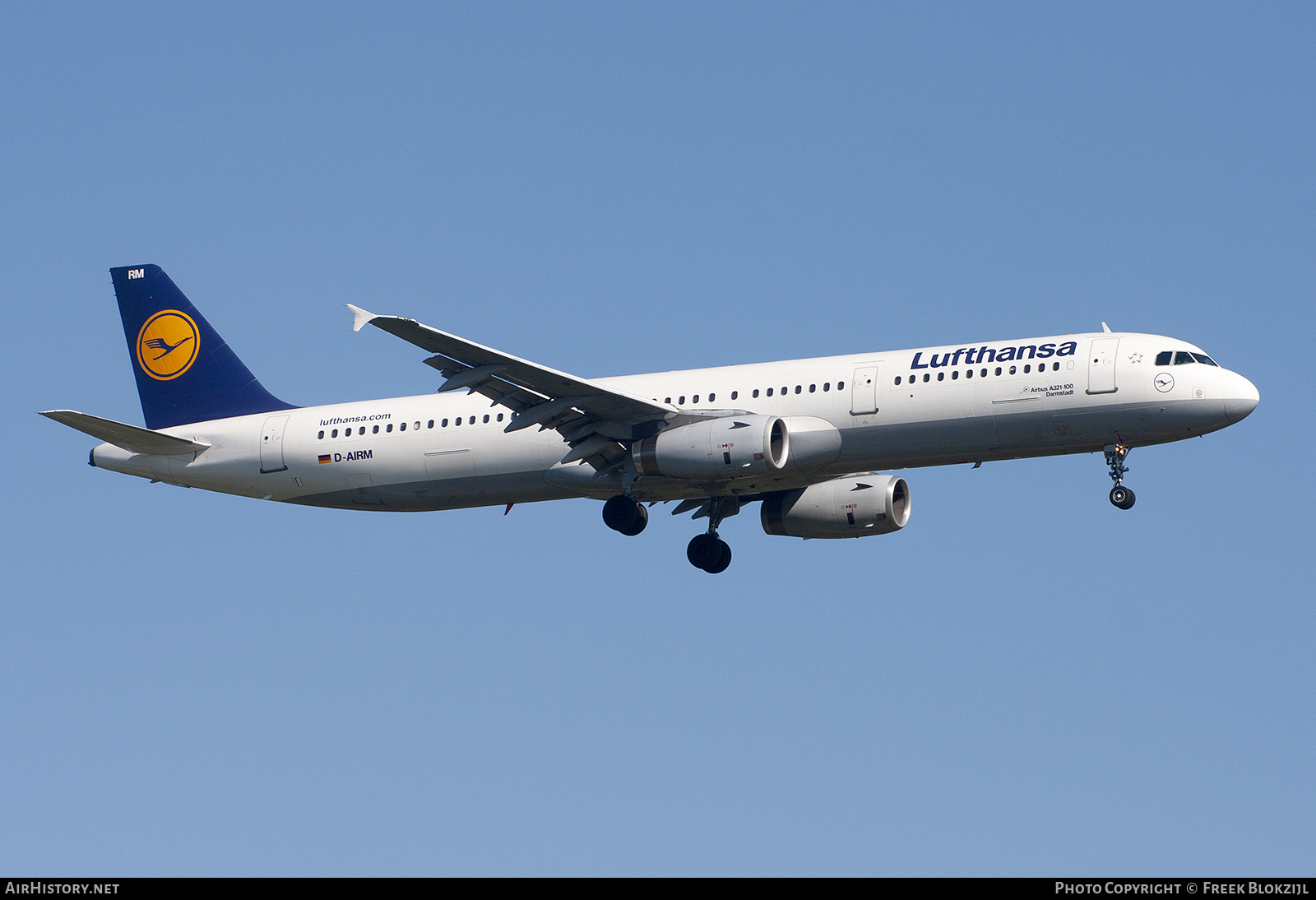 Aircraft Photo of D-AIRM | Airbus A321-131 | Lufthansa | AirHistory.net #457358