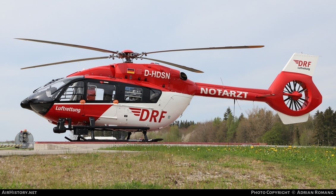 Aircraft Photo of D-HDSN | Airbus Helicopters EC-145T-2 | DRF Luftrettung - German Air Rescue | AirHistory.net #457360