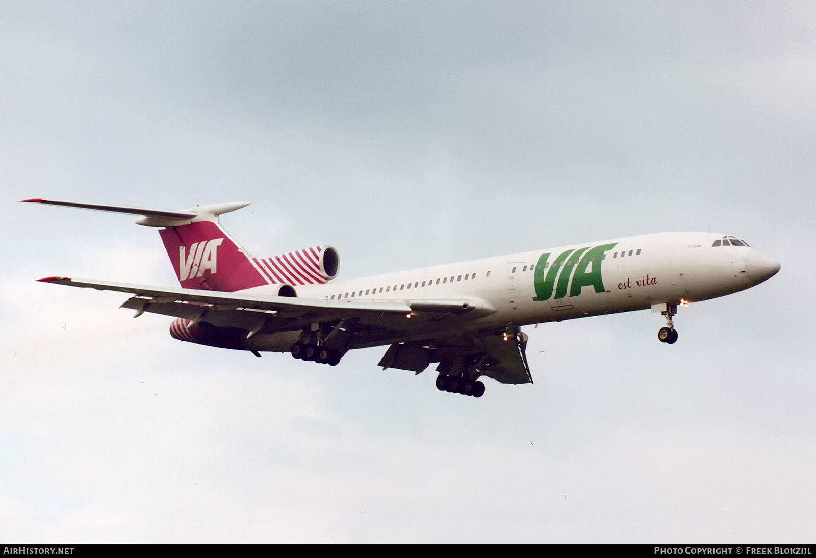 Aircraft Photo of LZ-MIK | Tupolev Tu-154M | VIA - Air VIA Bulgarian Airways | AirHistory.net #457375