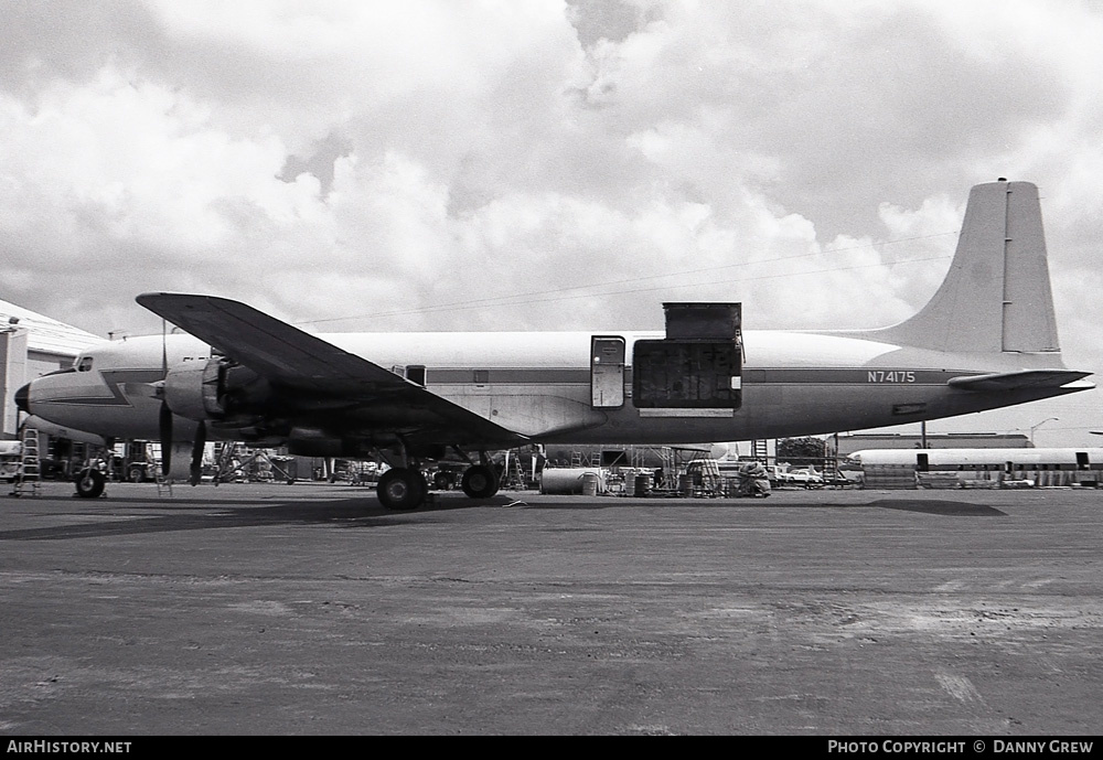 Aircraft Photo of N74175 | Douglas DC-7C(F) | AirHistory.net #457395